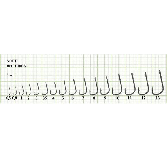 Крючок FISH SEASON Sode-ring №7 BN 10шт 10006-07F