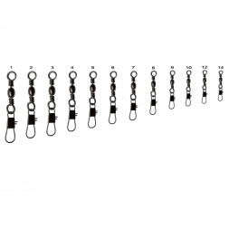 Вертлюг с застежкой Siweida А-136 №7 7131071 5шт в уп. C2-3