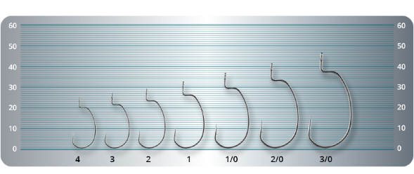 Крючок SPRUT Tama B-51RD №1/0 офсет. 5шт