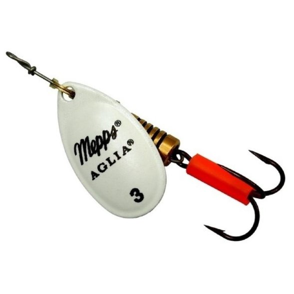 Блесна вращающаяся MEPPS Aglia Fluo №3 Phospho 6.5г