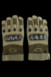 Перчатки Fantom Force тактические с пальцами АЛЬФА Цвет ХАКИ, Размер M
