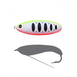 Блесна - незацепляйка SPRUT Bloody Woody Weedless Spoon 70S 15г/WLTR