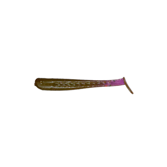 Мягкая приманка Brown Perch Fry Фиолетовый LOH коричневая шуба UV 36мм 0,4гр цвет 014 20 шт