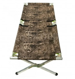 Раскладушка Медведь 180 алюминиевая утепленная